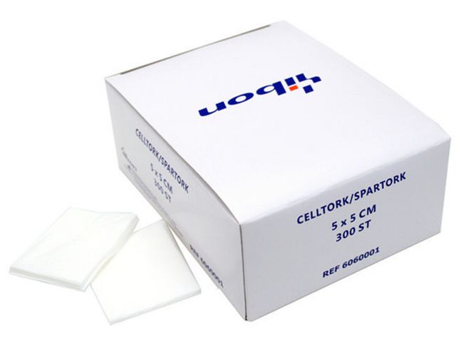 yibon Celltork/Spartork 5x5,5cm, fp om 300 st