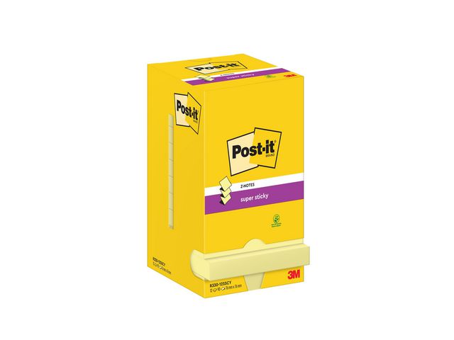 Post-it® Notes SS Z-block 76x76mm gul, st