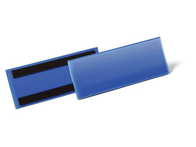 Durable Etiketthållare 1/2 A4L magnetisk, fp om 50 st
