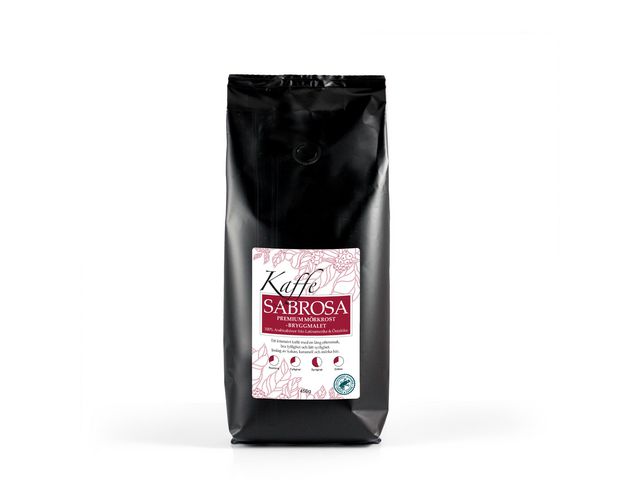 Kaffe Sabrosa Premium Mörkrost 450g, fp om 450 g