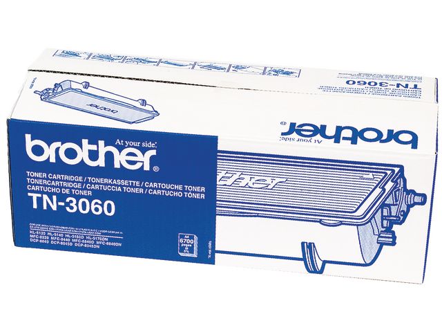 Brother Toner, TN-3060, svart, singelförpackning, st