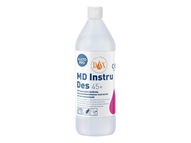 DAX Ytdesinfektion KIILTO PRO MD Instr 45+ 1l, flaska om 1 l