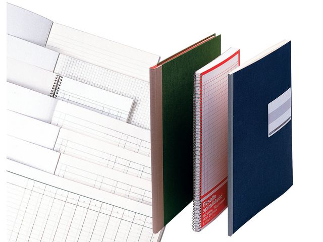 Esselte Bokföringsbok, 96 sidor, linjerad, A4, 210 x 297 mm, st