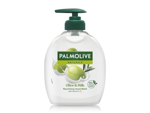 Palmolive Tvål Olive & Milk 300ml, flaska om 300 ml