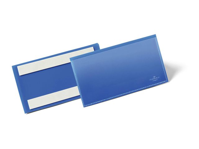 Durable Etiketthållare 150x67mm självhäftande, fp om 50 st