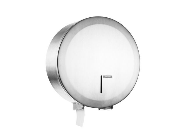 KATRIN Dispenser Gigant L hygienisk, manuell, borstat rostfritt stål, silver, st