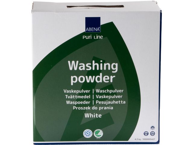 Puri-Line Tvättmedel vit oparfymerad 4,3kg, fp om 4300 g