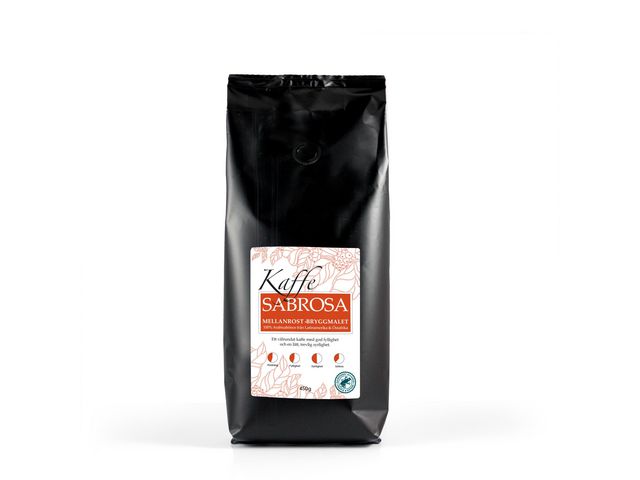 Kaffe Sabrosa Mellanrost 450g, fp om 450 g