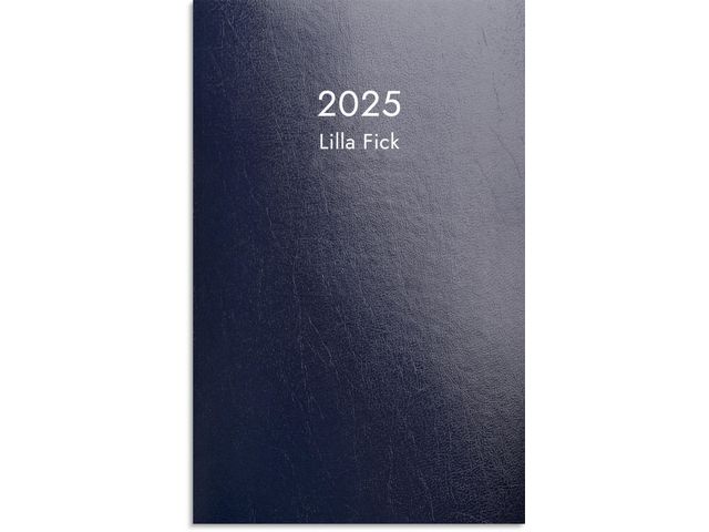 Burde Kalender 2025 Lilla Fick blå kartong, st