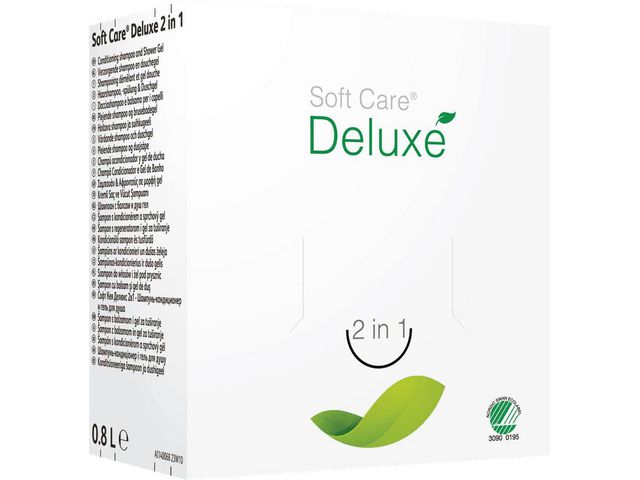 Softcare Duschtvål Deluxe 2in1 800ml, flaska om 800 ml