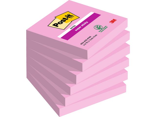 Post-it® Notes Tropical 76x76, fp om 6 st