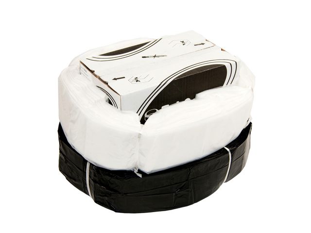 Kassett TubeSac 60m transparent, rulle om 60 m