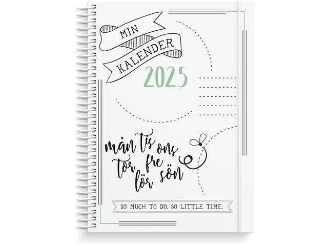 Burde Kalender 2025 Doodle II, st