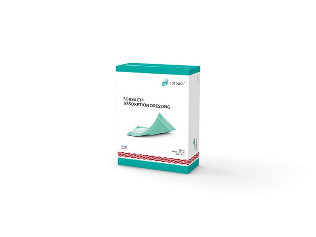 SORBACT Sorbact Absorption Dressing10x10cm, fp om 10 st