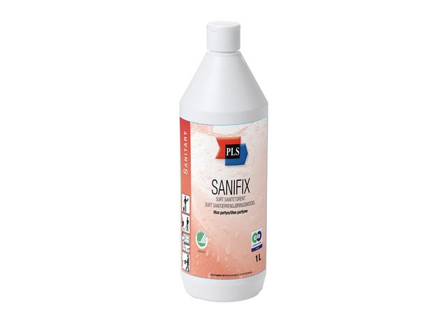 PLS Sanitetsrent Sanifix oparfymerad 1l, flaska om 1 l
