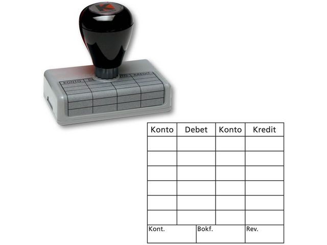 Stamko K-Konteringsstämpel 102, st