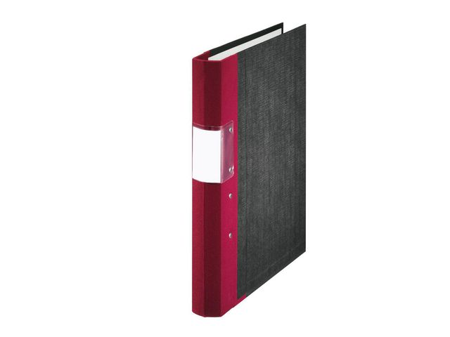 Gaffelpärm FSC A4 40mm bordeaux, st
