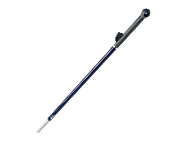 NORDEX Justerbart kvast- och mopphandtag, 110–170 cm, grått och svart, st