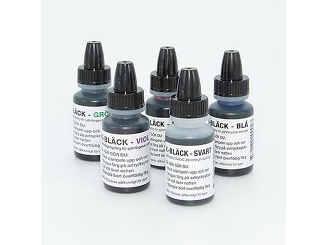 Stamko K-Bläck 10 ml Röd, st