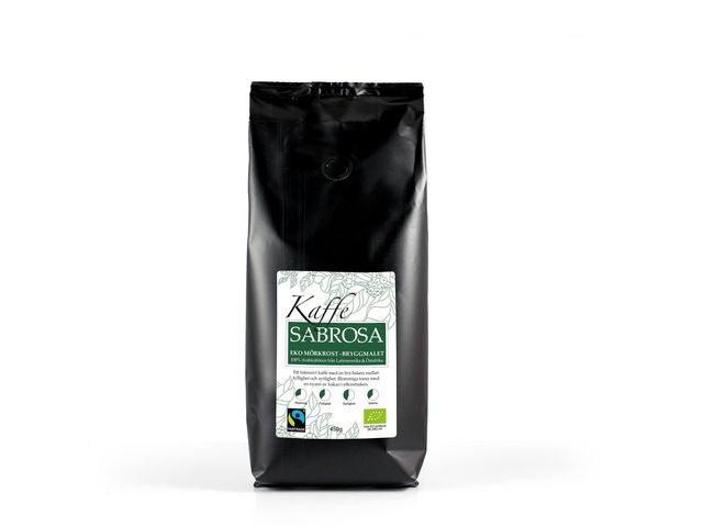 Kaffe Sabrosa Eko Mörkrost 450g, fp om 450 g