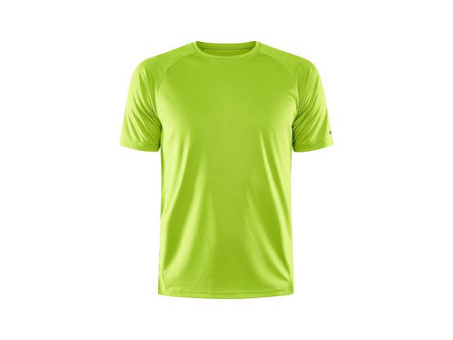CRAFT Tränings tee CORE herr lime L, st