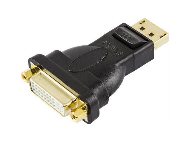 DELTACO Adapter DP-DVI, st