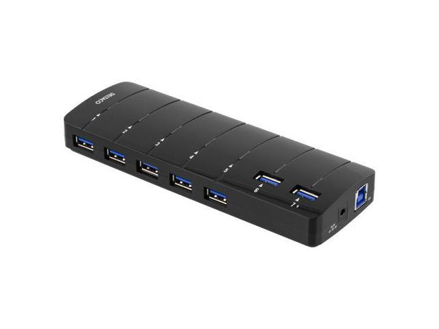 DELTACO Hub 7xUSB 3.0, st