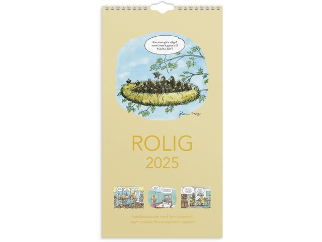 Burde Familjekalender 2025 Rolig, st