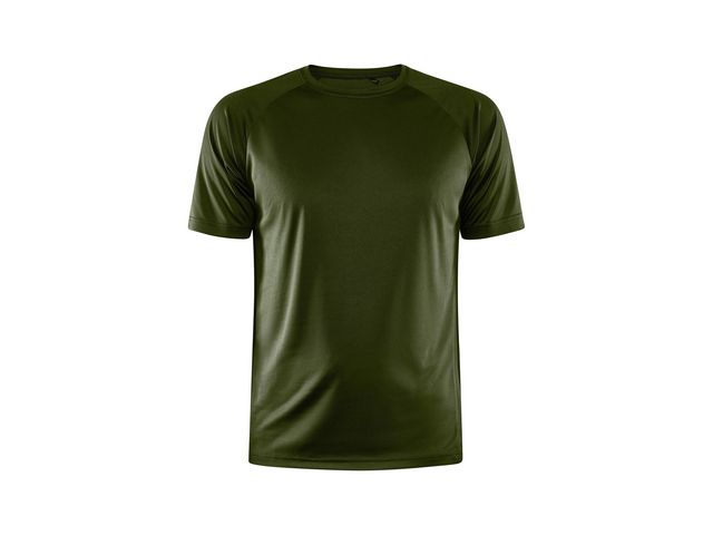 CRAFT Tränings tee CORE herr khakigrön M, st