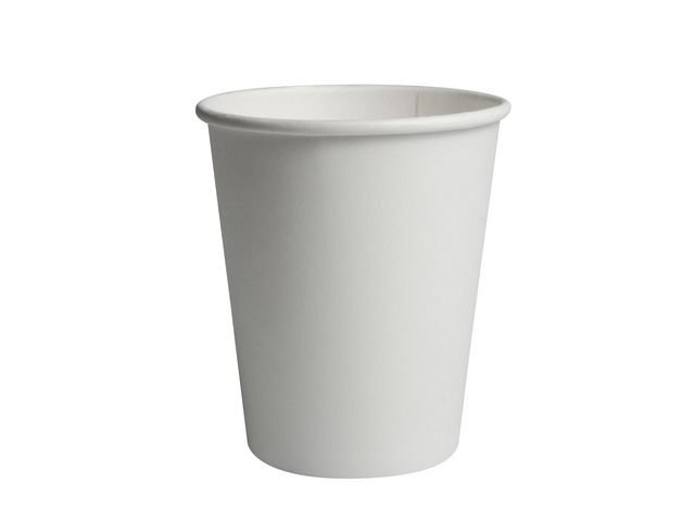 PAPSTAR Pappersbägare 240ml vit, fp om 50 st