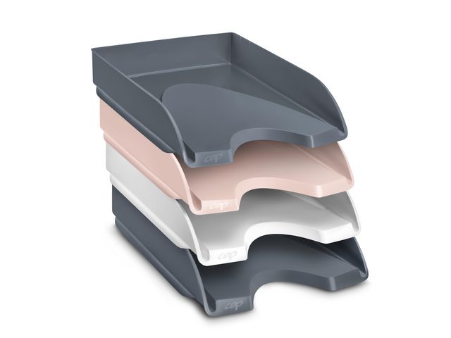 Cep Brevkorg Mineral 4 korgar grå-rosa-vit, fp om 4 st