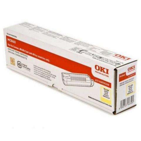 OKI Toner 44059209 gul, st