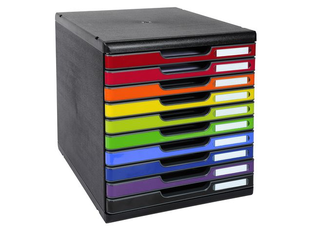 Exacompta Blankettbox MODULO 10 lådor, st