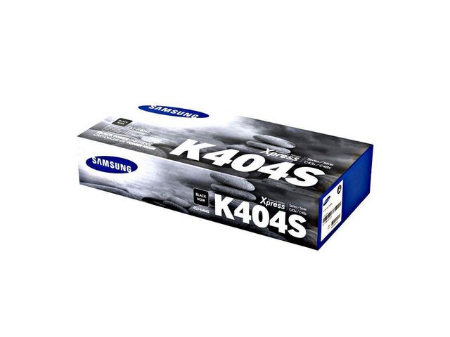 Samsung Toner, CLT-K404S, SU100A, svart, singelförpackning, st