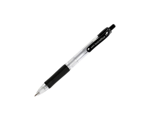 Marvy Kulpenna, RB-7, 0,7 mm spets, transparent skaft med grepp, svart bläck, st