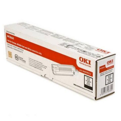 OKI Toner, singelförpackning, svart, 44059212, st
