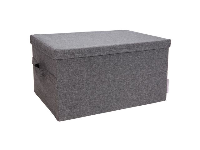 Bigso Box Förvaringsbox L grå, st