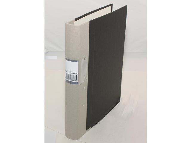 Gaffelpärm FSC A4 40mm grå, st