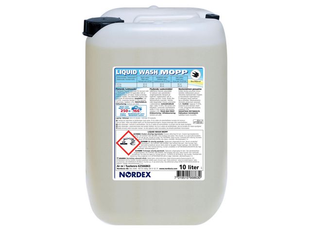NORDEX Mopptvättmedel Liquid Wash Color 10L, flaska om 10 l