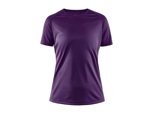 CRAFT Tränings tee CORE dam lila L, st