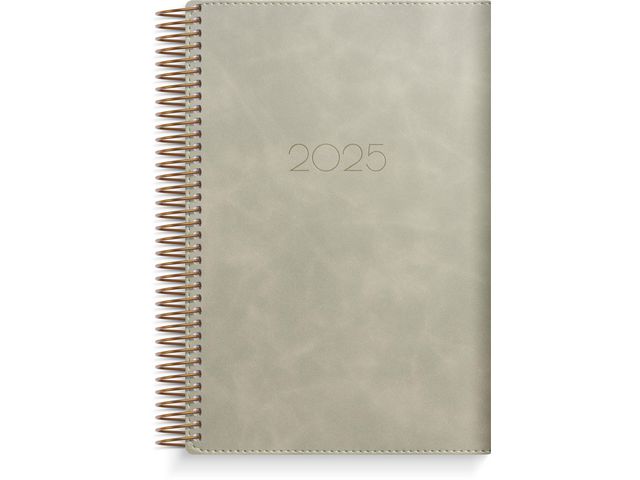 Burde Kalender 2025 Dagbok Twist beige, st