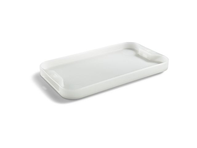 NORDISKA PLAST Målarbricka/skärbräda, vit, st