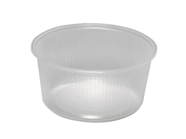 Plastbägare rund klar PP 250ml, fp om 100 st