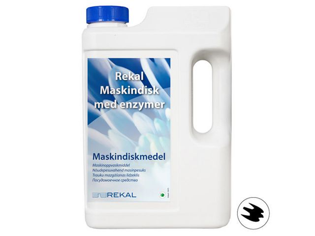 REKAL Maskindisk med enzym 1,9kg, st