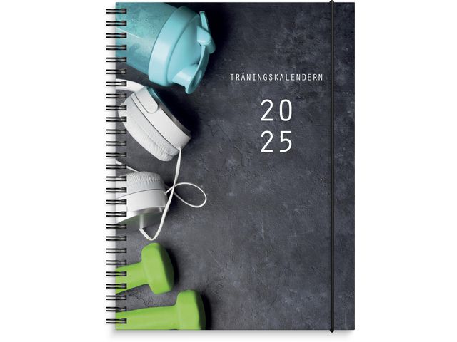 Burde Kalender 2025 Träningskalendern A5, st