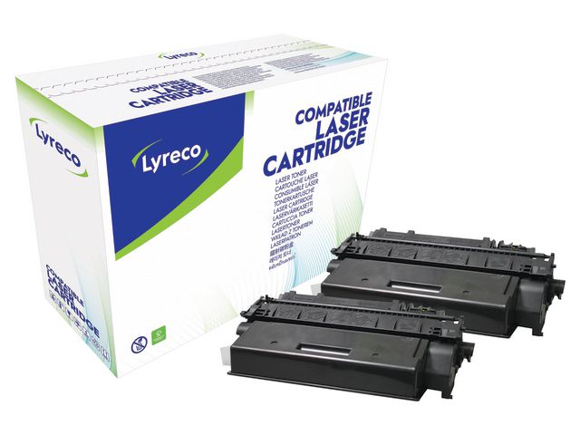 Lyreco Toner HP CF280X 6,9K svart 2/FP, st