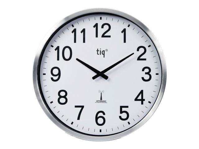 tiq Väggur radiokontrollerat 50cm utomhus, st