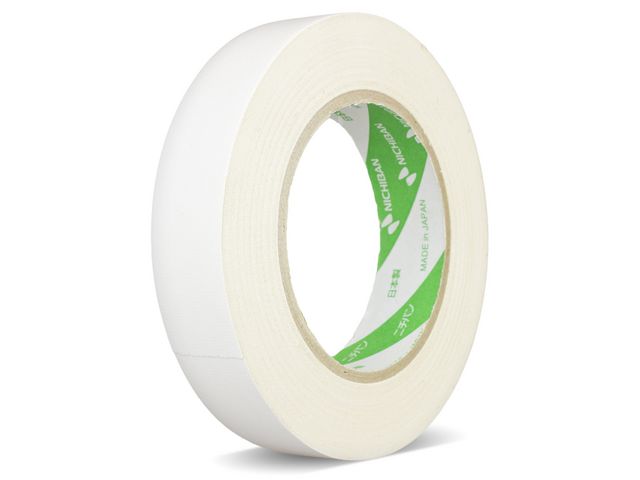 NICHIBAN Vävtejp 19mm x 25m vit, rulle om 25 m