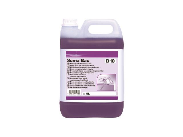 Diversey Rengöringsmedel Suma Bac conc D10 5L, st