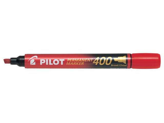 Pilot Märkpenna sned SCA 400 1,5-4mm röd, st